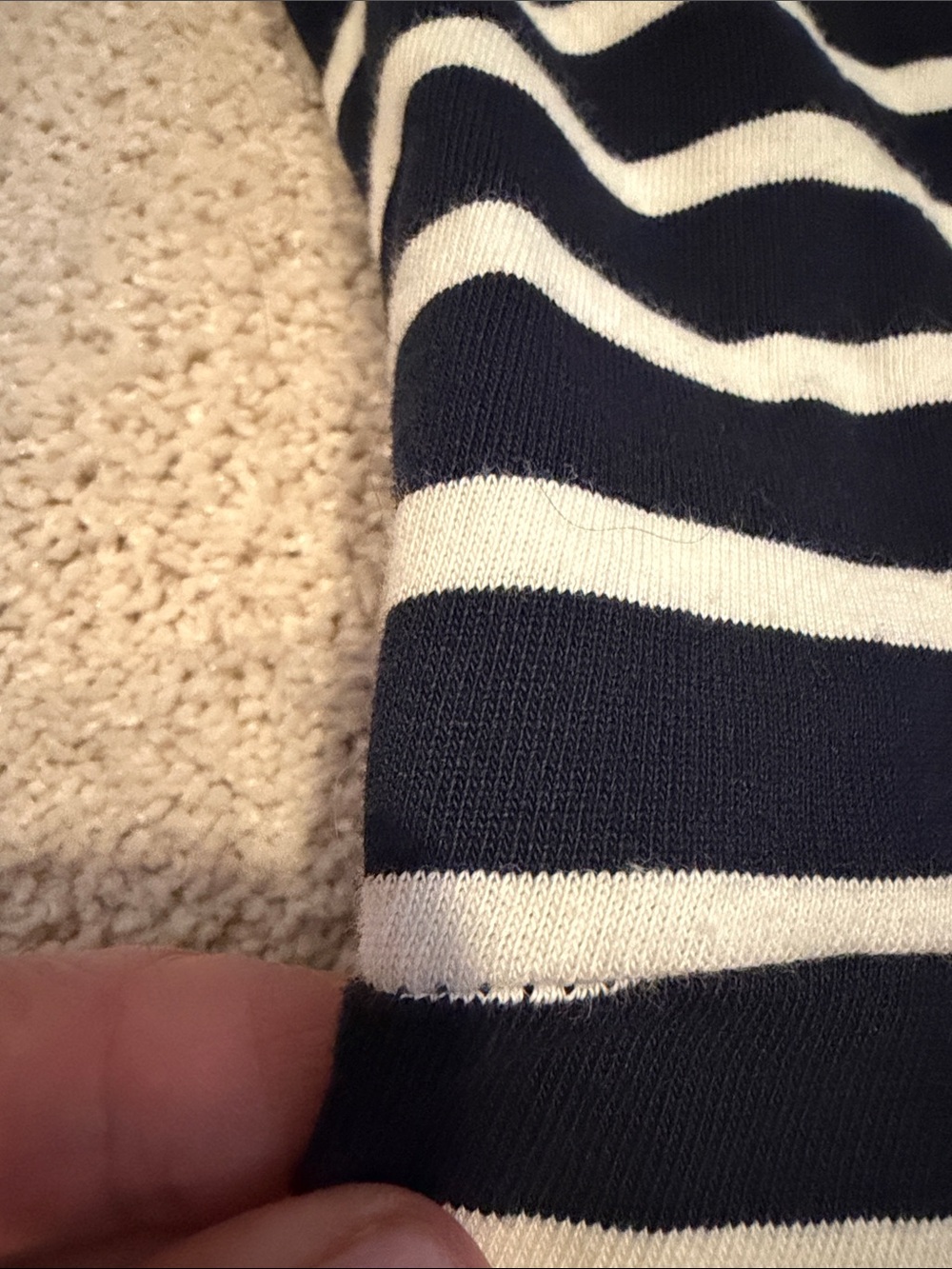 J. Crew Striped Midi Dress, 00 - Picture 13 of 14
